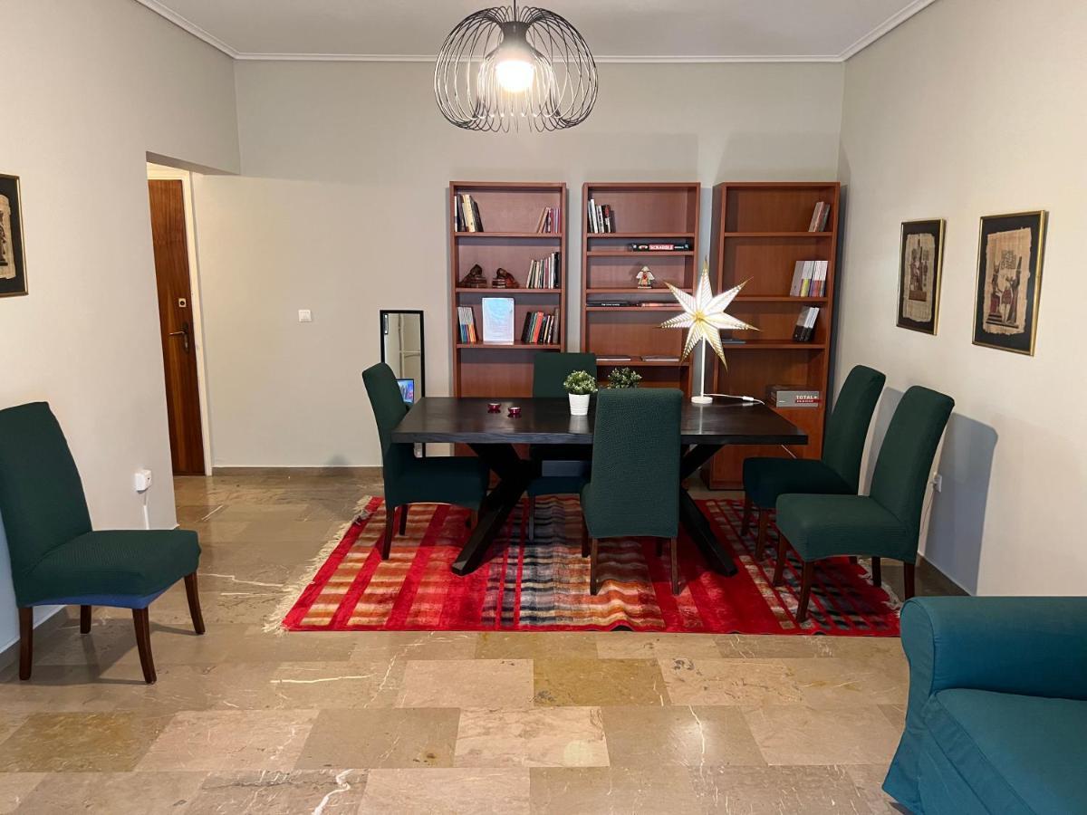 Agios Eleftherios Metro St. 2 Bedrms 4 Pers. Flat Athene Buitenkant foto