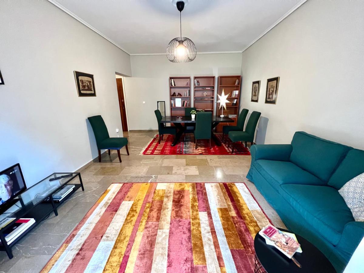 Agios Eleftherios Metro St. 2 Bedrms 4 Pers. Flat Athene Buitenkant foto