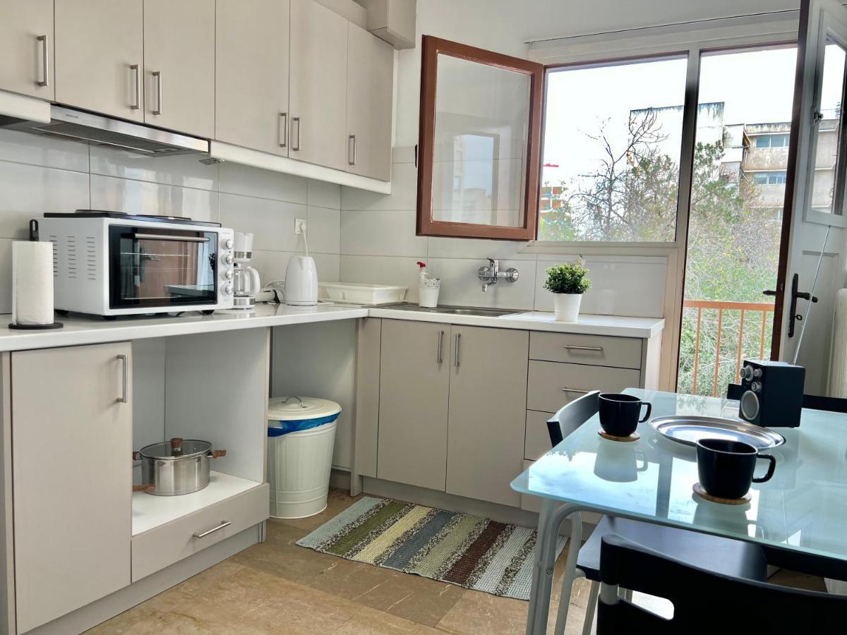 Agios Eleftherios Metro St. 2 Bedrms 4 Pers. Flat Athene Buitenkant foto